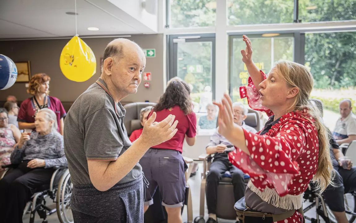 feest in zuiderlicht