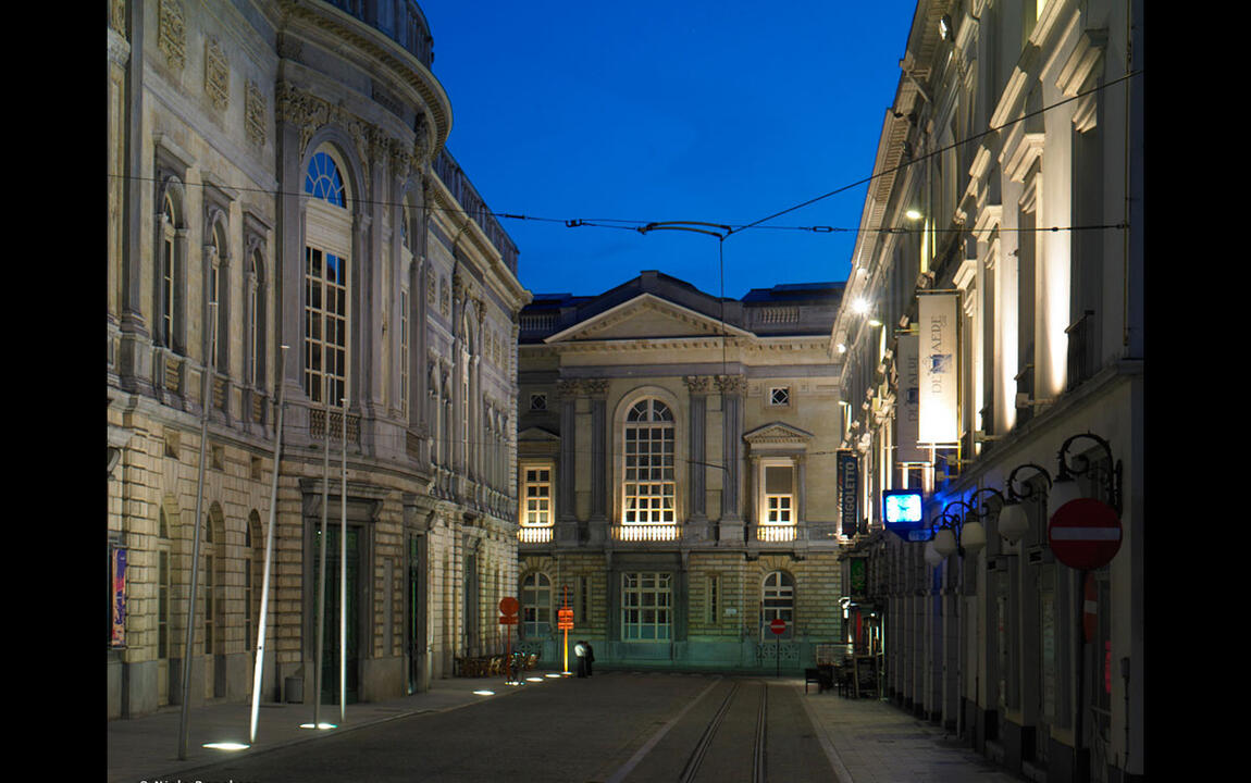 Verlichte Opera - Schouwburgstraat 