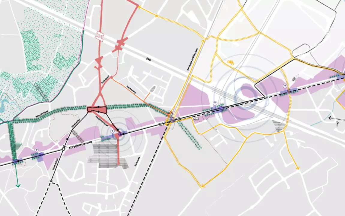 Gebiedsvisie SDW en Afsnee - veelzijdige steenweg
