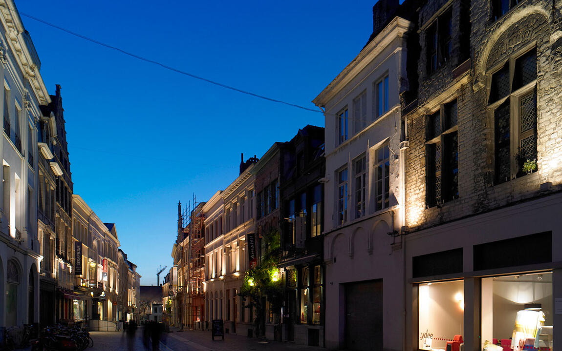 foto verlichte Hoogpoort