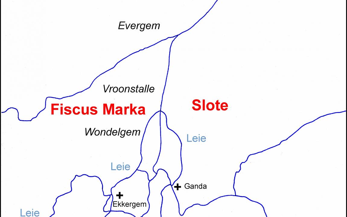 De omgeving van Gent in de vroege middeleeuwen