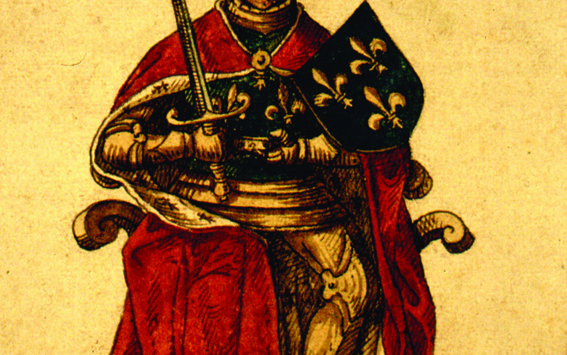 De Merovingische koning Dagobert I