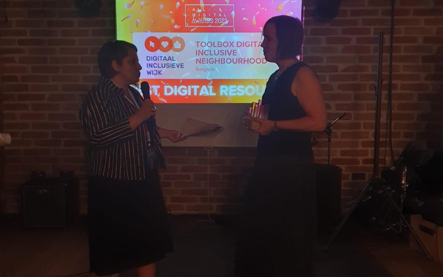 All Digital Award voor Toolbox Digitaal Inclusieve Wijk