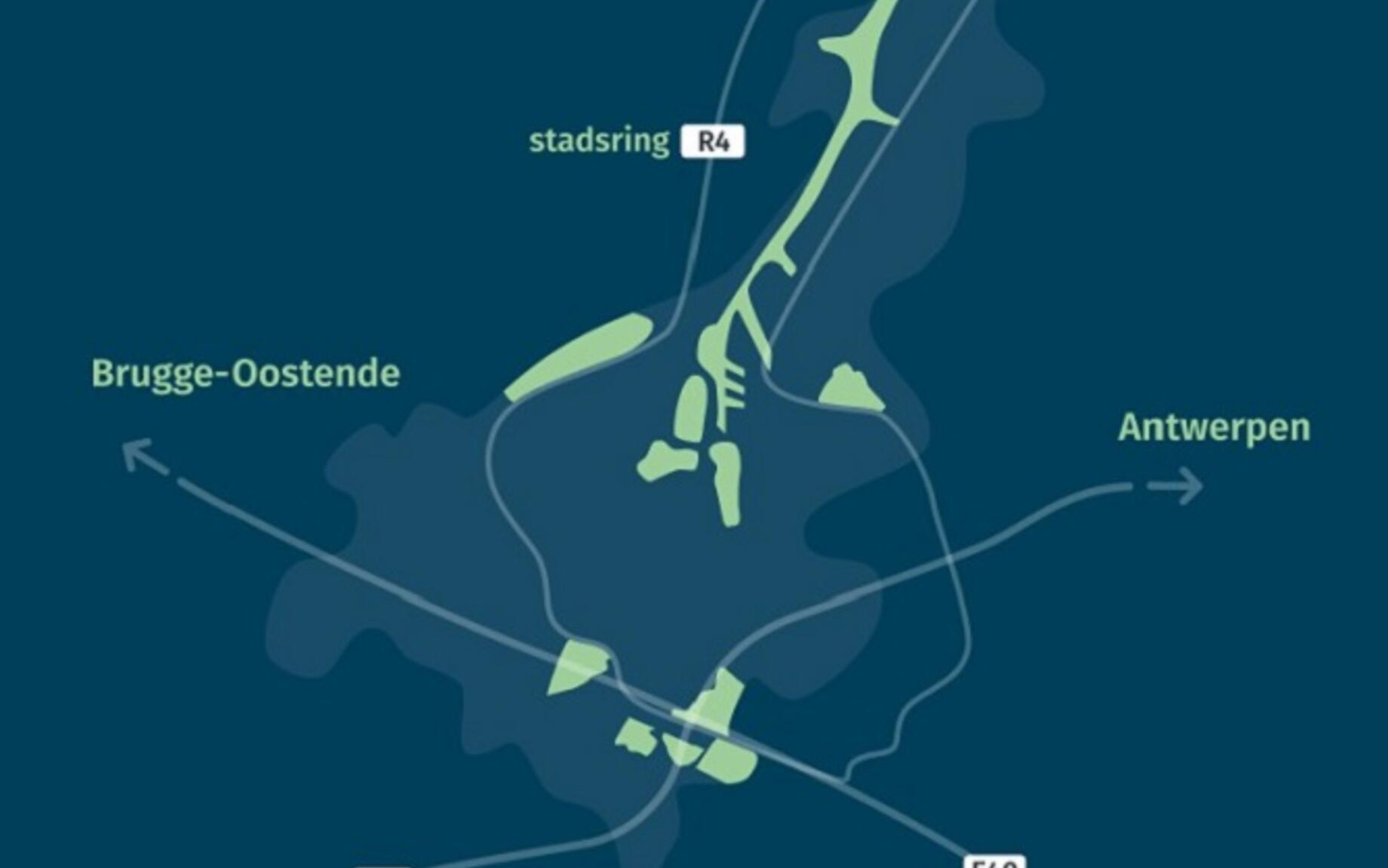 Invest in Ghent - map - biotech NL