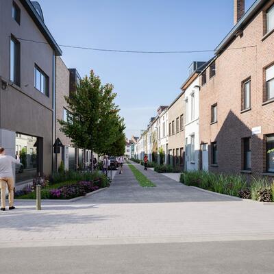 Toekomstbeeld Jan Dhondtstraat