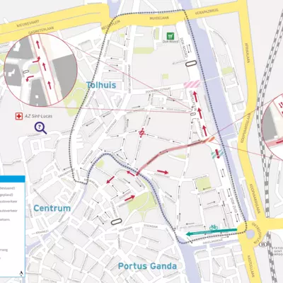 Tolhuis bijsturingen 2026 kaart