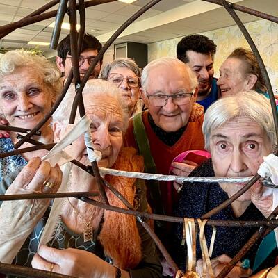 Oefenen voor de dansworkshops