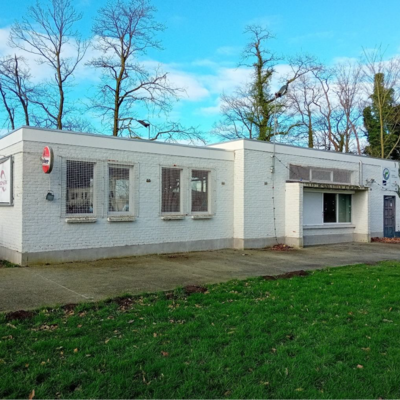 Het voormalige jeugdhuis Chez Choseken in Drongen