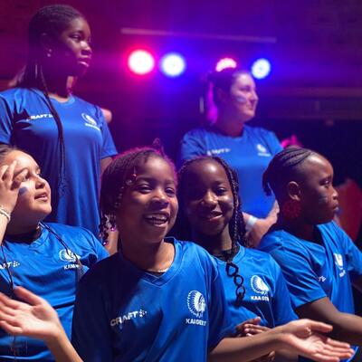 De kinderen van de Buffalo Dance Academy uit Nieuw Gent staan vandaag twee keer op het podium, op twee verschillende pleinen