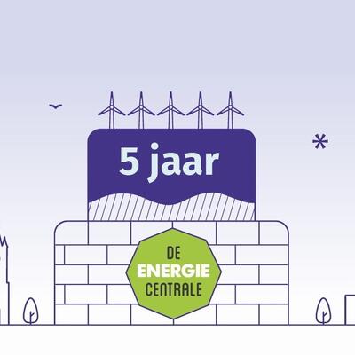 de Energiecentrale van Stad Gent bestaat 5 jaar