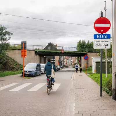 Ook een stuk van de Kerkstraat wordt deel van de fietsstraat