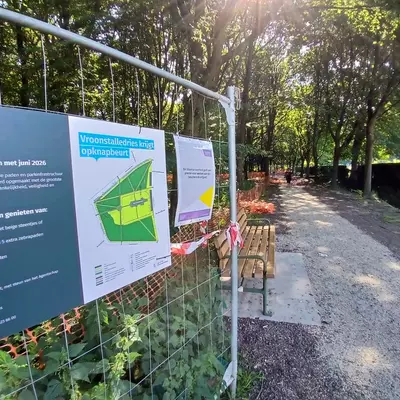 De Vroonstalledries wordt klaargemaakt tegen zaterdag