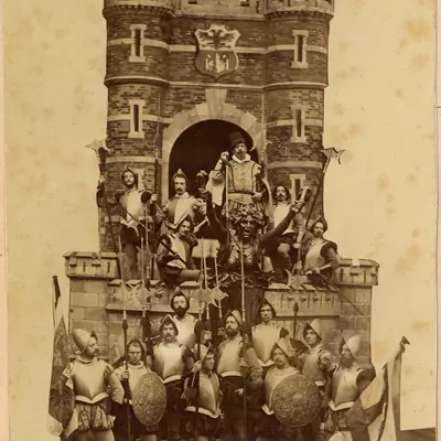 Historische stoet in Gent