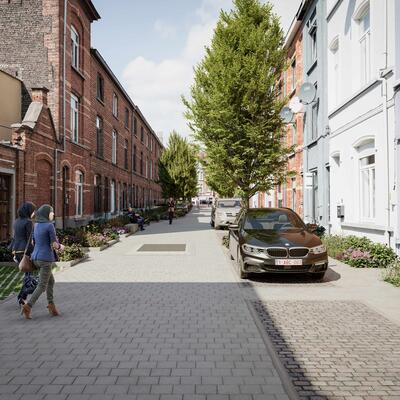 project Justus Lipsiusstraat_visualisatie heraanleg_2