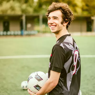 Sebbe speelt G-voetbal