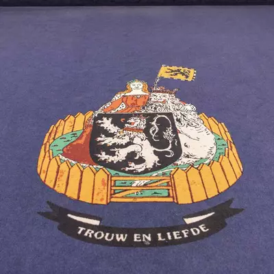 Stadswapen in het stadhuis