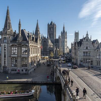 Stadsgezicht Gent