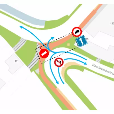 filter baarleveldestraat aanpassing 2026