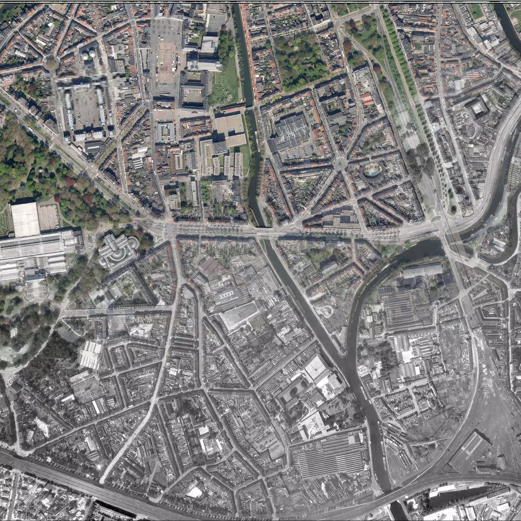 Luchtfoto's jaren 50 - header