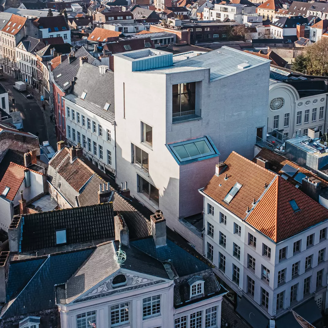 De nieuwe vleugel van het Design Museum Gent