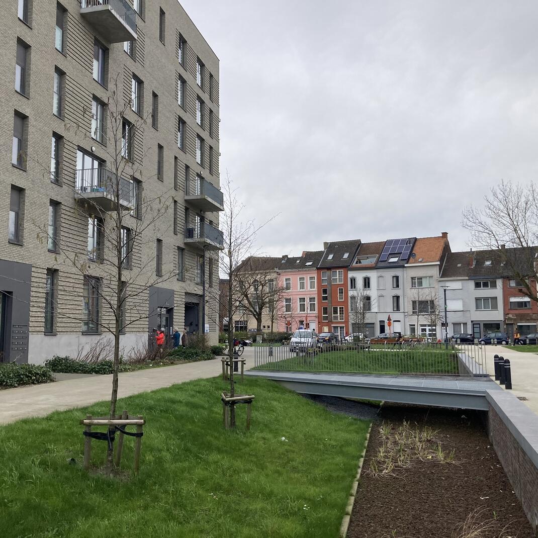 zicht op nieuwbouw Griendeplein