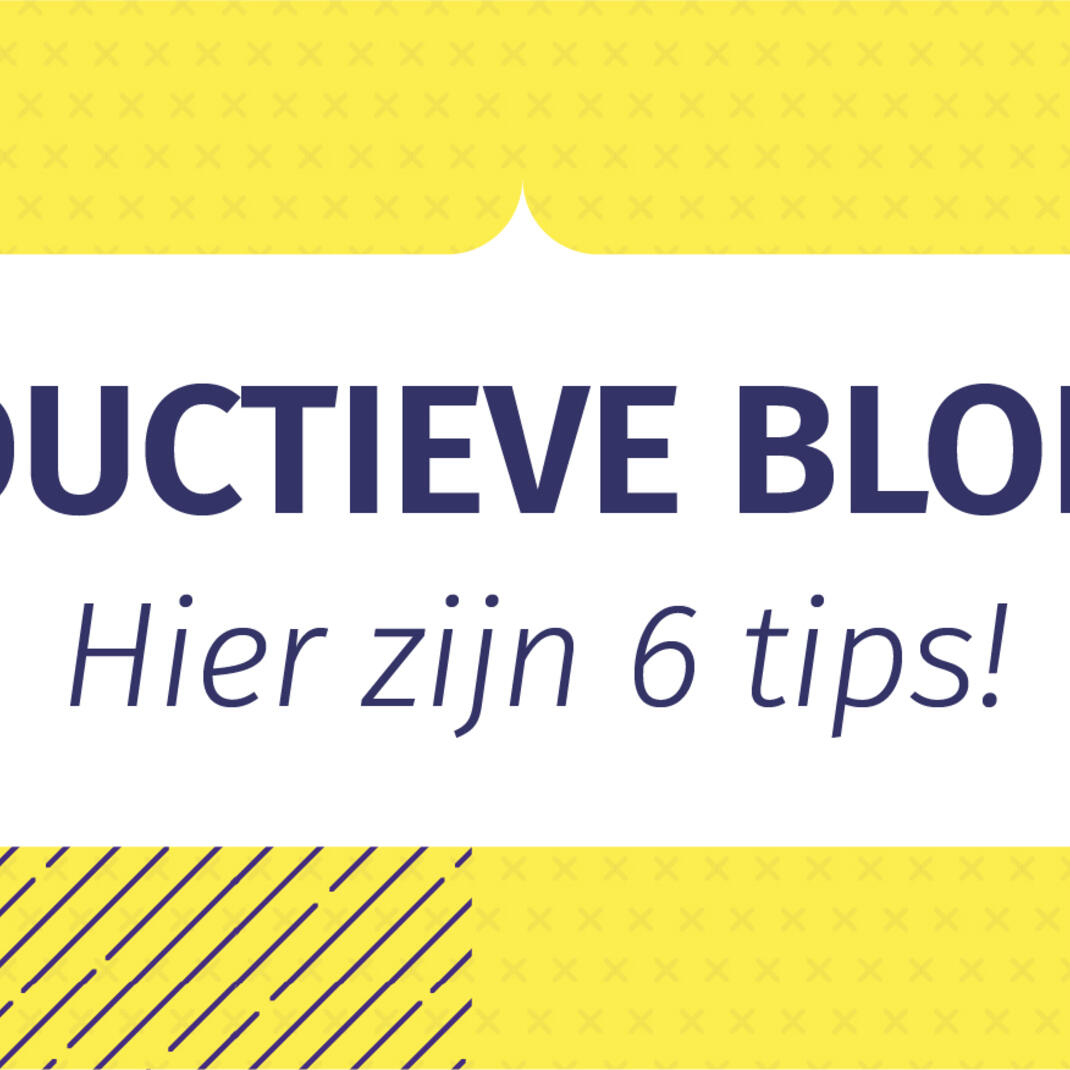 Blogpost bloktips