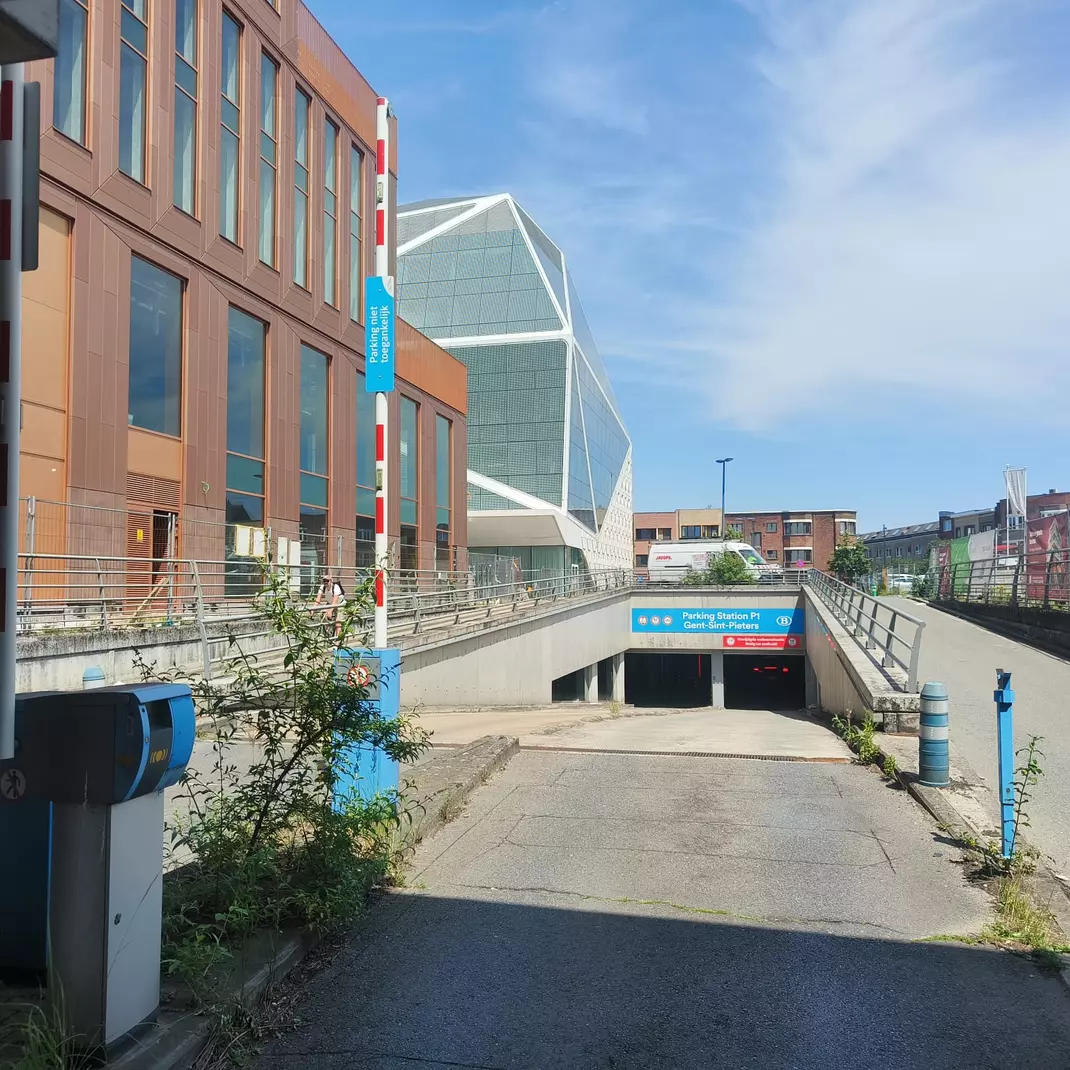 P+R parking Gent-Sint-Pieters P1
