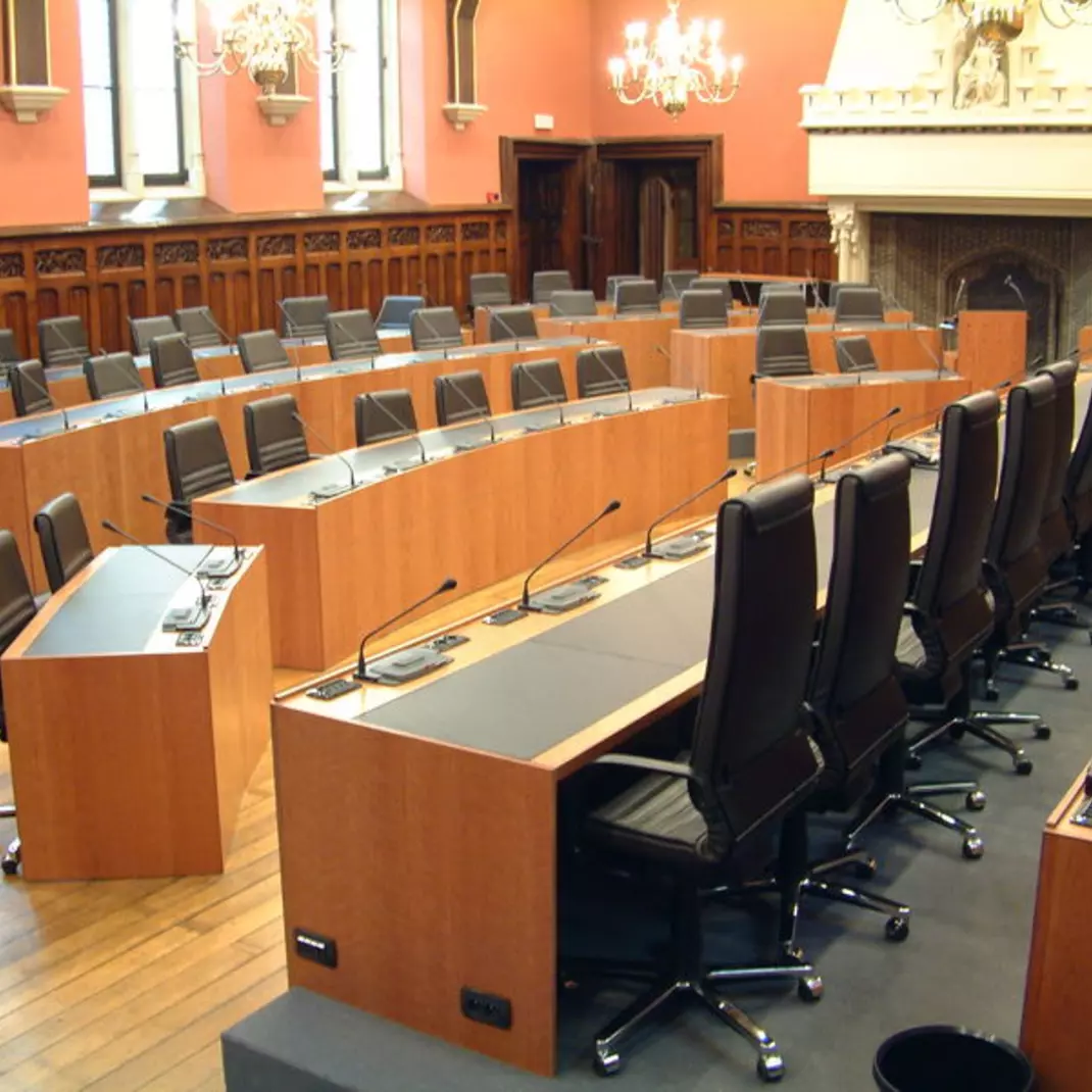 Foto gemeenteraadszaal