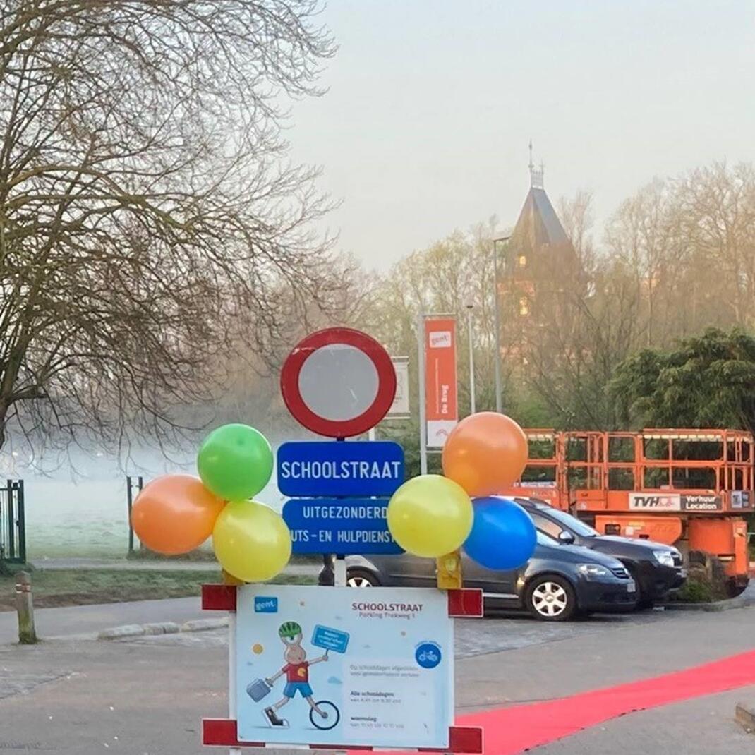 Schoolstraat de brug Mariakerke