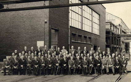 Archief Gent, Arbeiders Puntfabriek 1957