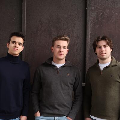 Deze drie vrienden kozen voor een avontuur als student-ondernemer