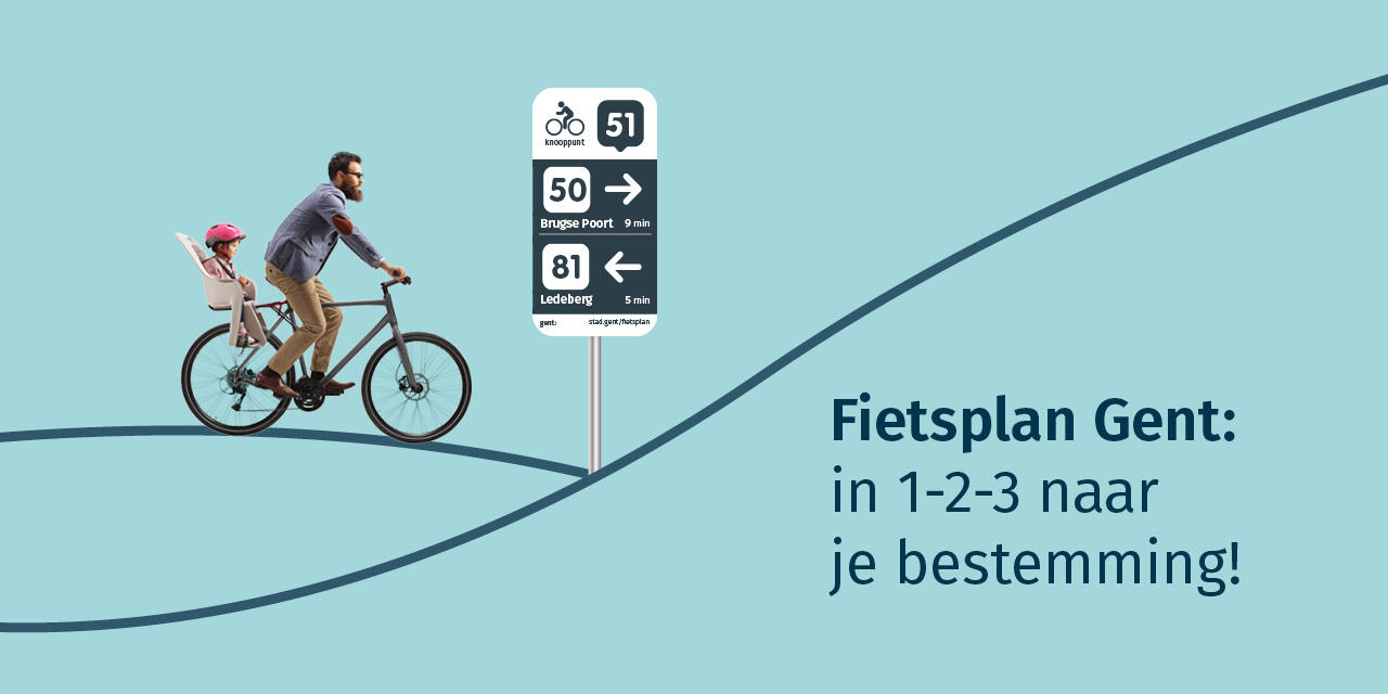 banner fietsplan Gent teaser