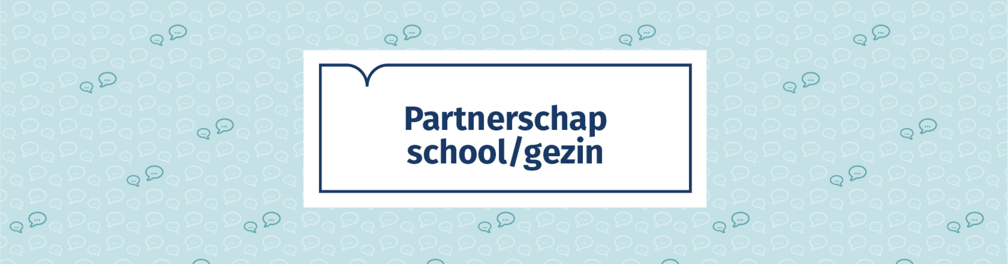 Partnerschap school/gezin header OCG