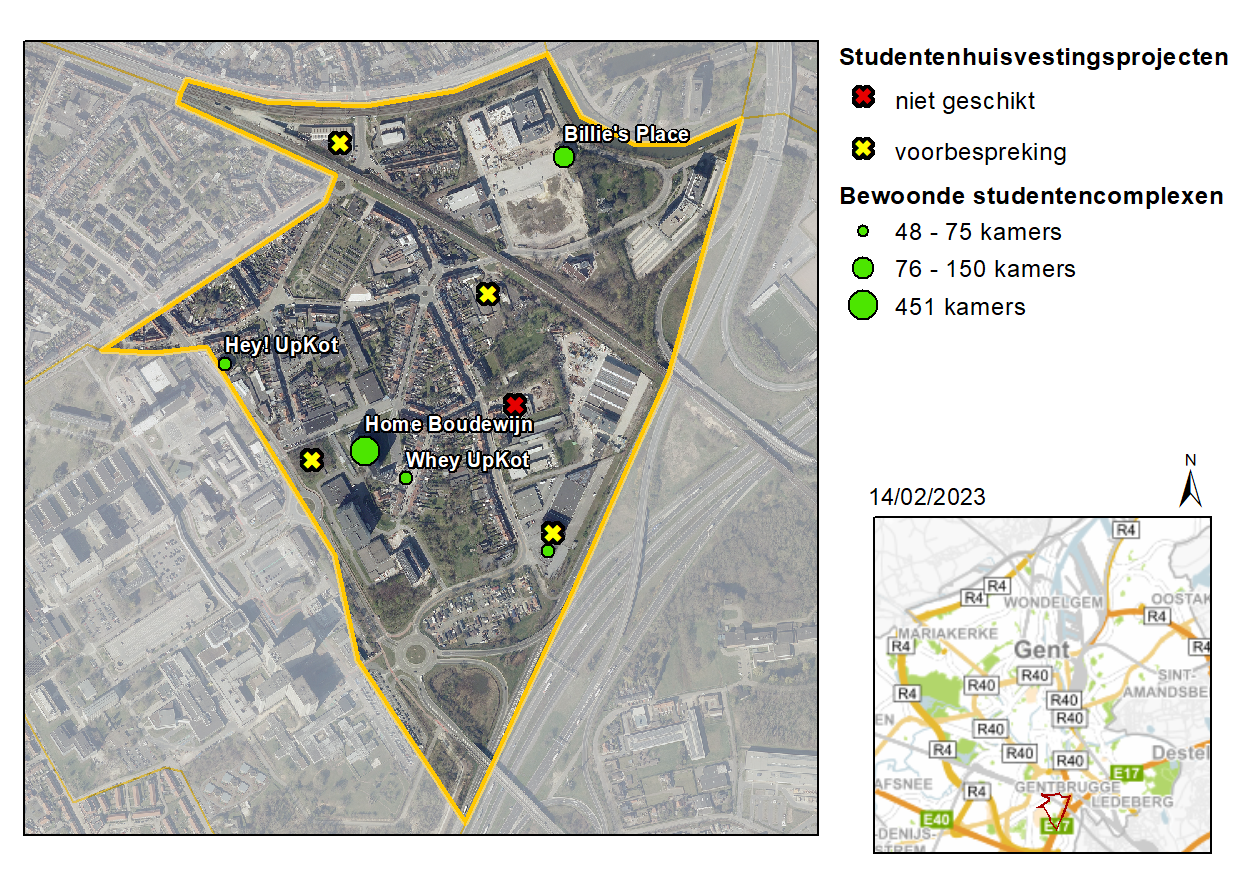 Studentenhuisvesting Ottergemse Dries