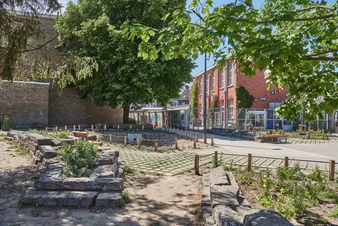 Ook het Herman Pillaertpark viel in de prijzen