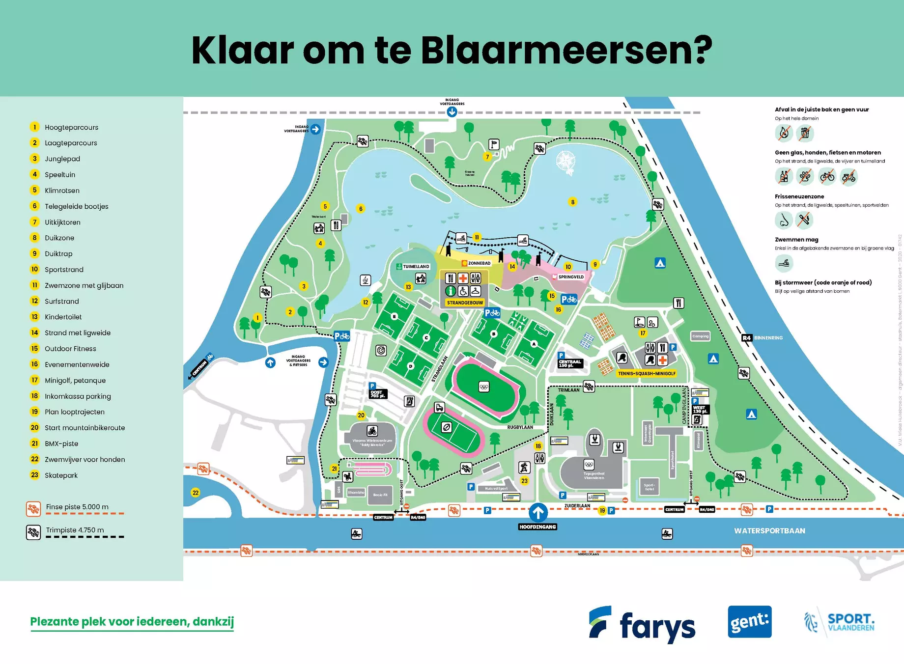 plan Blaarmeersen