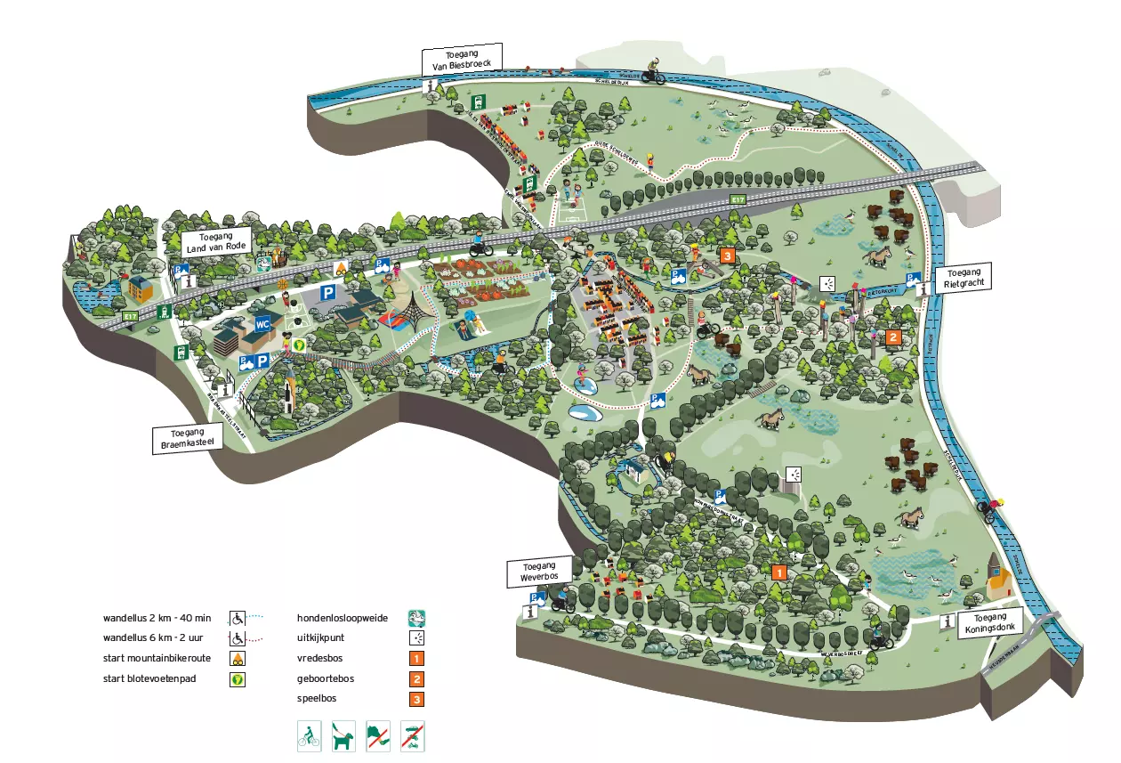 Grondplan Gentbrugse Meersen