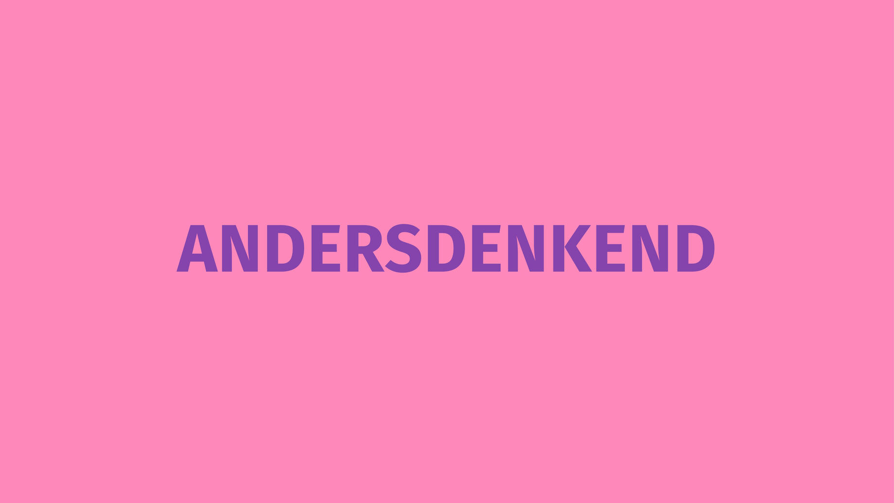 andersdenkend - merk gent - merkwaarde